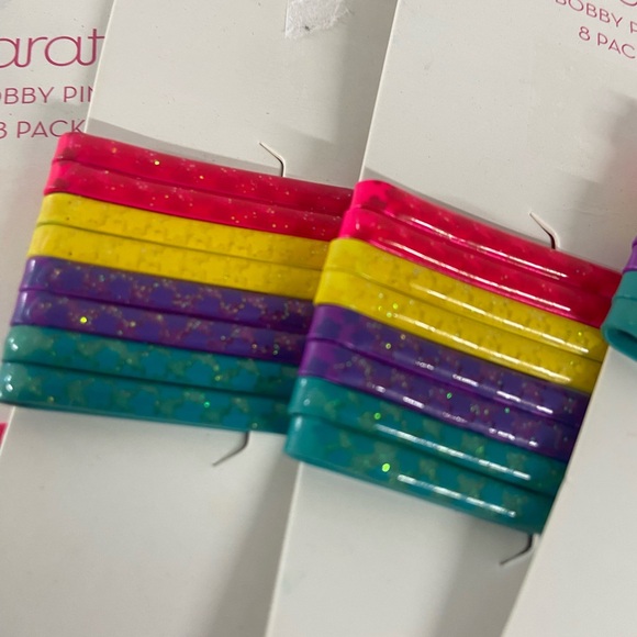 Lot of (5) 8 Pack Fancy Bobby Pins - Picture 5 of 6